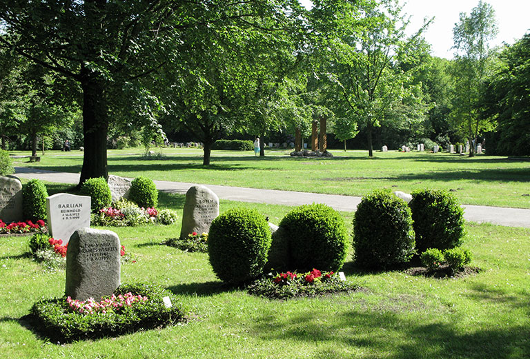 Friedhof Volksdorf / Grabfelder