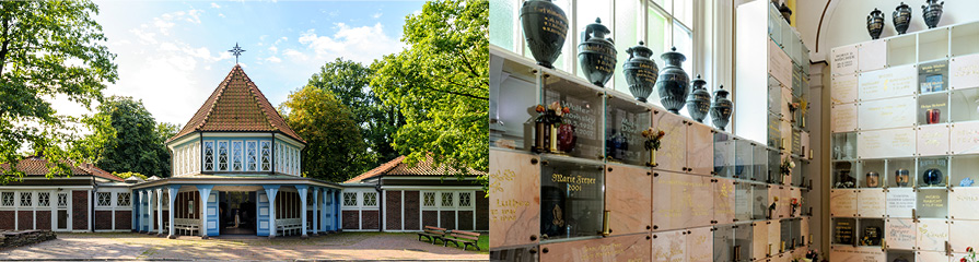 Friedhof Ohlsdorf Feierräume und Kapellen